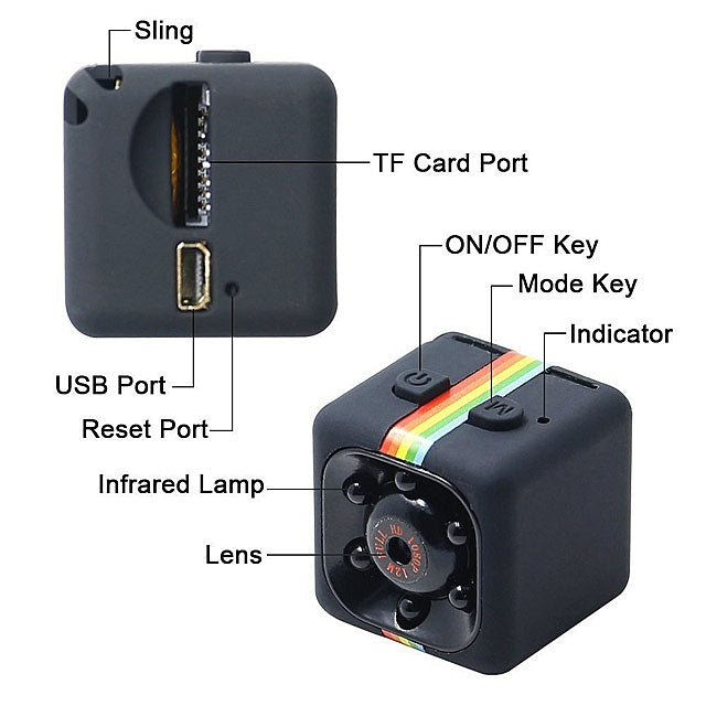 Mini Cámara Sq11